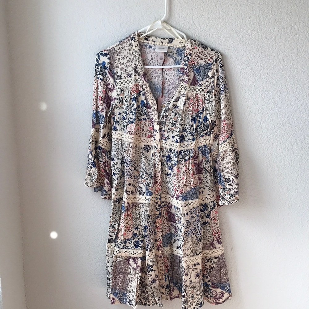 Knox Rose Target Bell Sleeved Dress